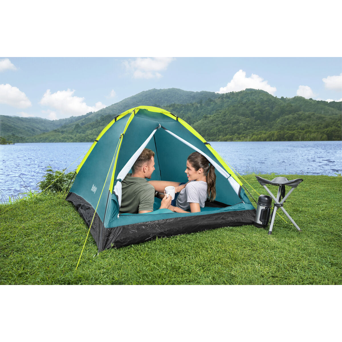 Tent Bestway Green 210 x 210 x 130 cm-4