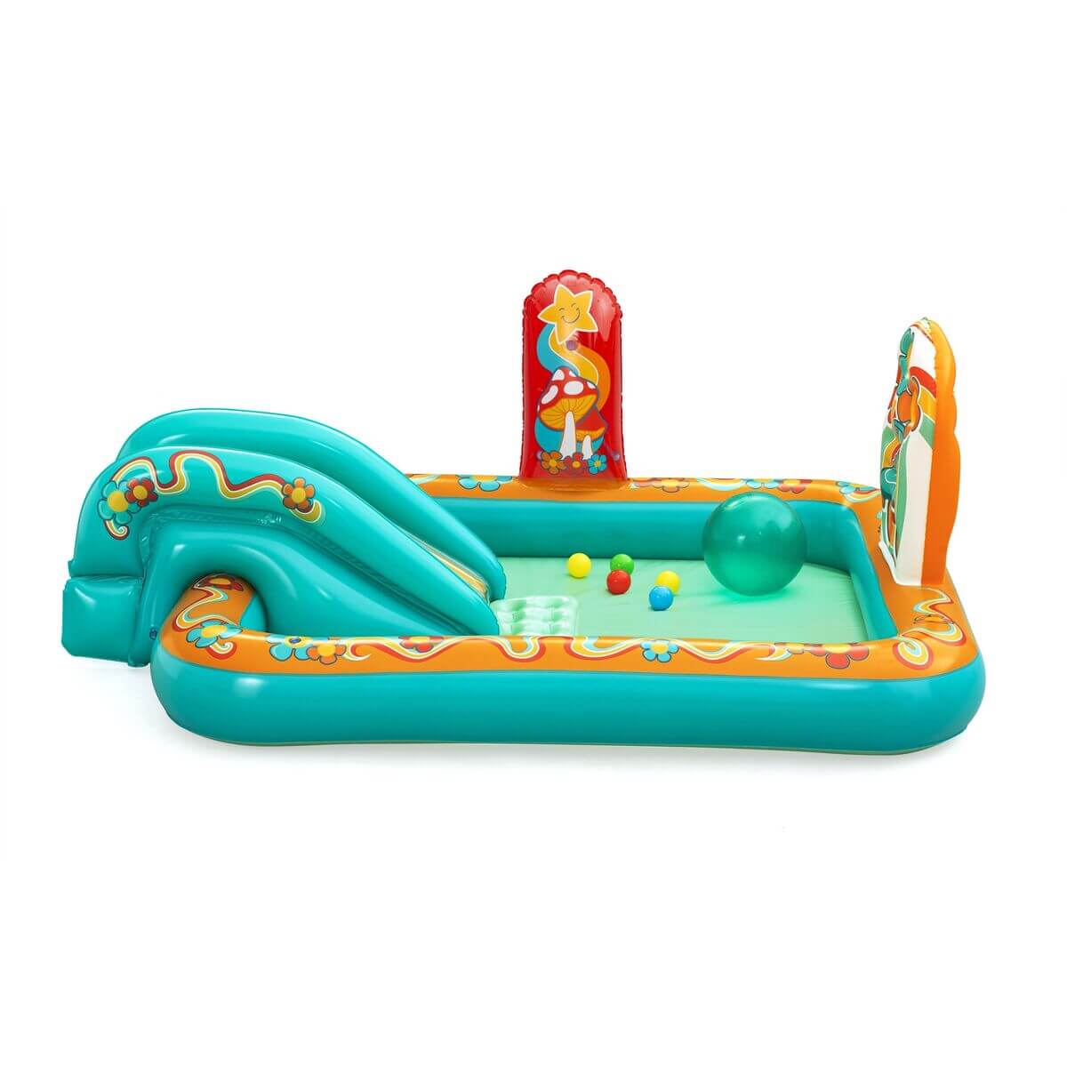 Bestway Inflatable Pool Hippie Play Park 193x152x74 cm +2 Years Garden 53164-3