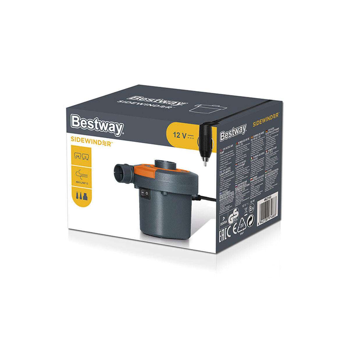 Electric Air Pump Bestway 490 l/min-12