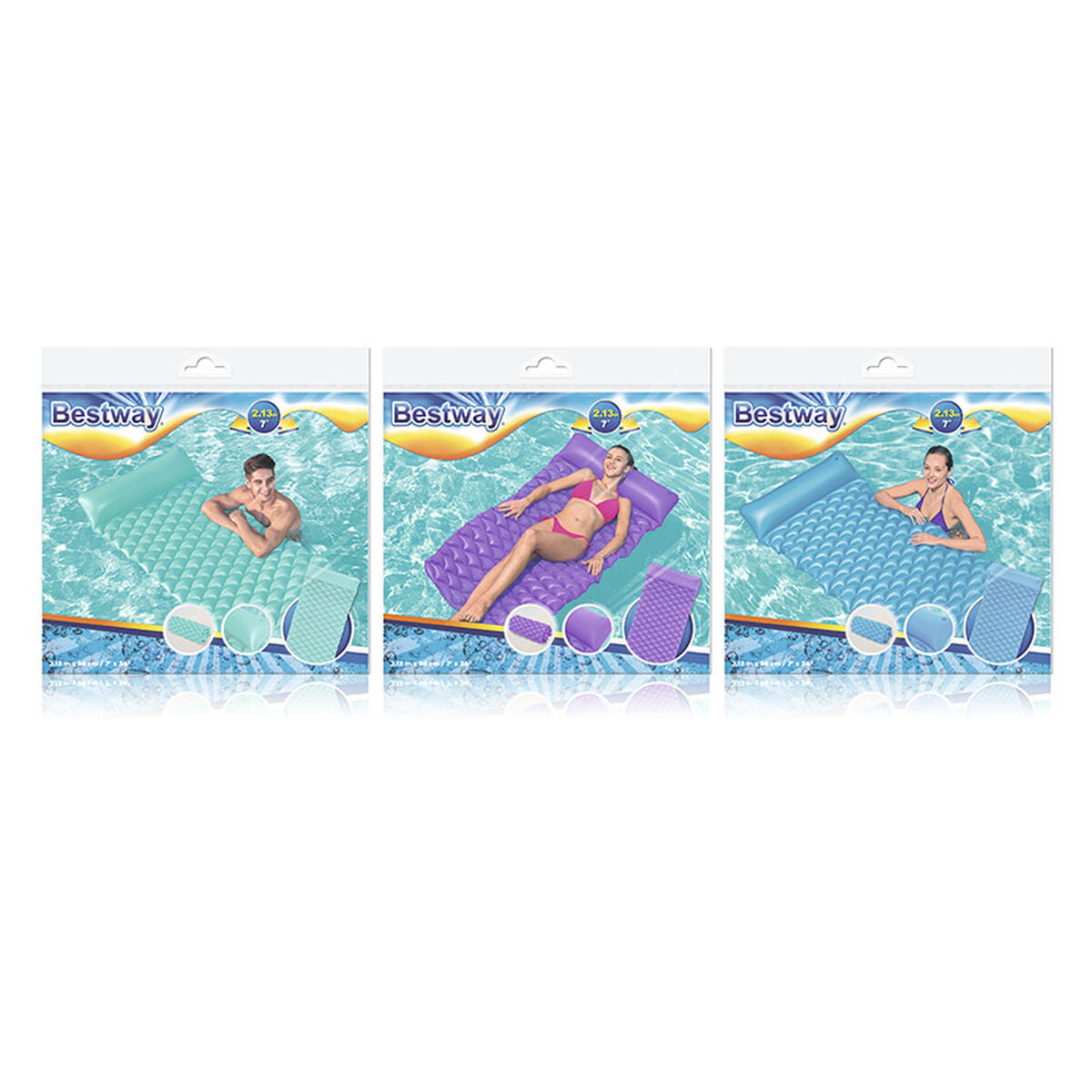 Air mattress Bestway 213 x 86 cm Roll-up-4