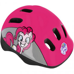 Spokey Hasbro Pony Jr Casco de bicicleta para niños - Rosa My Little Pony - Equipo de seguridad ajustable 48-52 cm