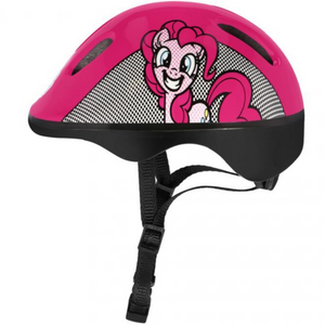 Spokey Hasbro Pony Jr Casco de bicicleta para niños - Rosa My Little Pony - Equipo de seguridad ajustable 48-52 cm