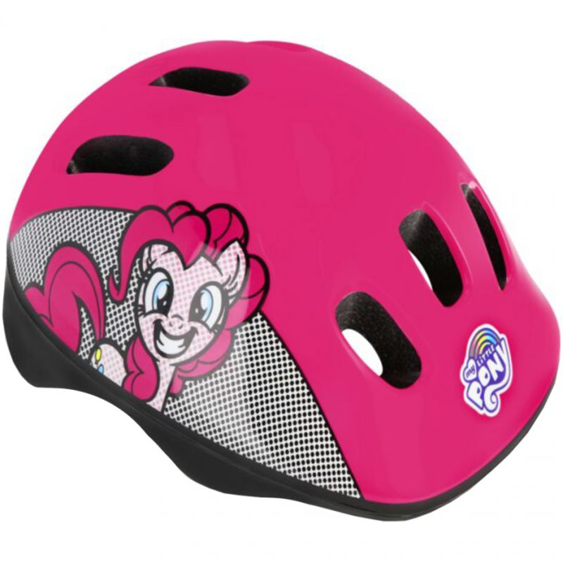 Spokey Hasbro Pony Jr Bicycle Helmet for Kids - Pink My Little Pony - 48-52cm Adjustable Safety Gear