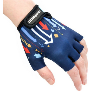 Meteor Arrows Jr 26188 - Guantes de ciclismo premium para niños con absorción de impactos para máxima comodidad y protección