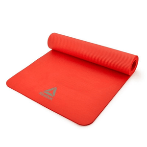 Reebok Training Yoga Mat 11014RD - Non-Slip, Comfortable & Durable NBR Material, 7mm Thickness, 173x61cm, Red