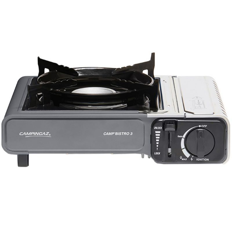 Campingaz Camp Bistro 3 Portable Gas Stove - 2200W Outdoor Cooking with Piezo Ignition