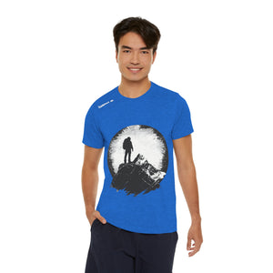 Men's Sports T-shirt Hiking the Summit