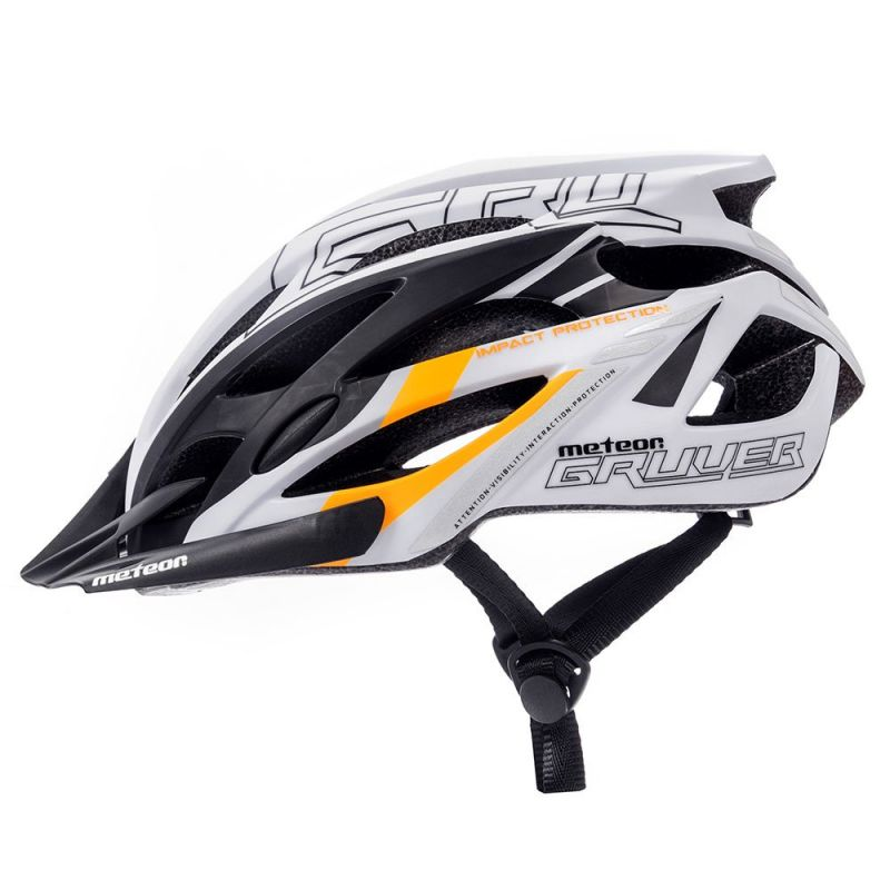 Meteor Gruver Bicycle Helmet - Lightweight, Adjustable & Stylish Protection for Road Cyclists