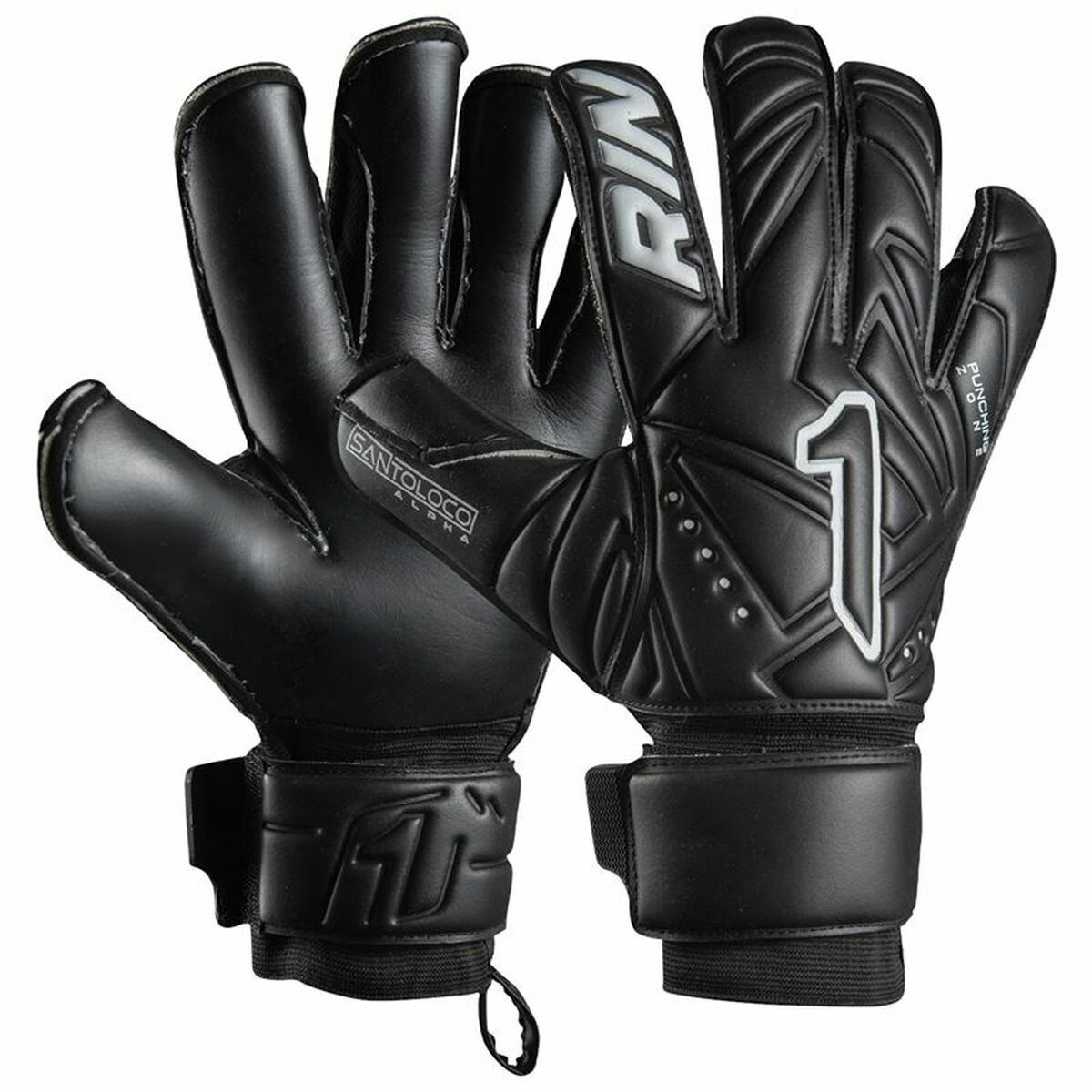 Goalkeeper Gloves Rinat  Santoloco  Black-2