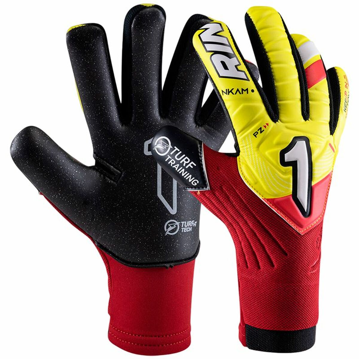 Goalkeeper Gloves Rinat Nkam Training Red Adults-4