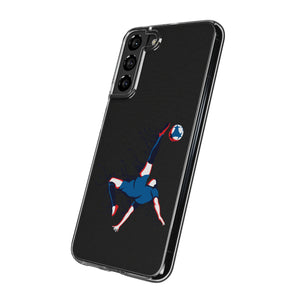 Funda para teléfono Fútbol Patada de bicicleta