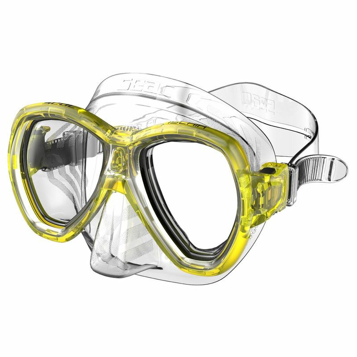 Diving mask Seac 0890041360 Yellow-0