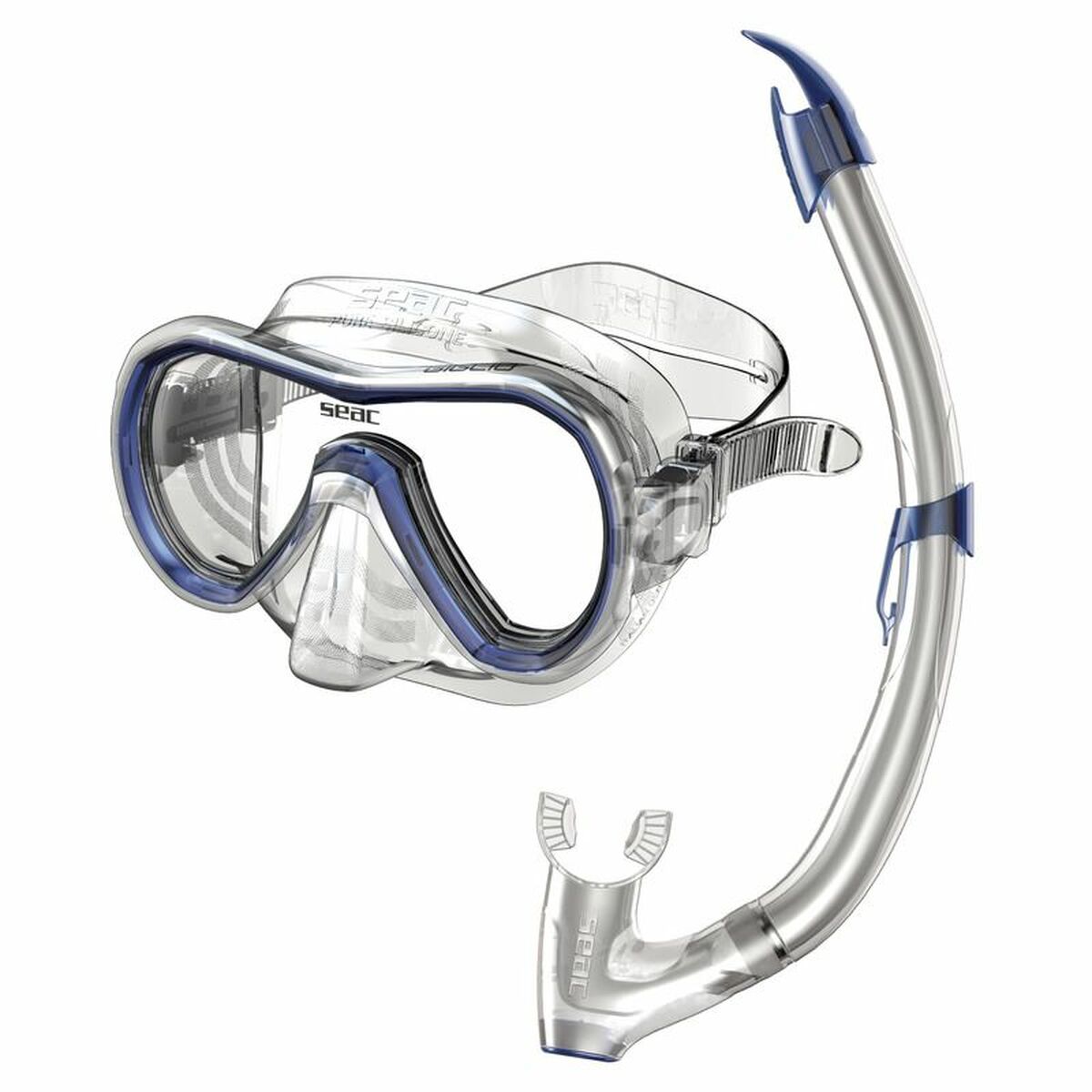 Diving mask Seac 0890071160 Blue-0