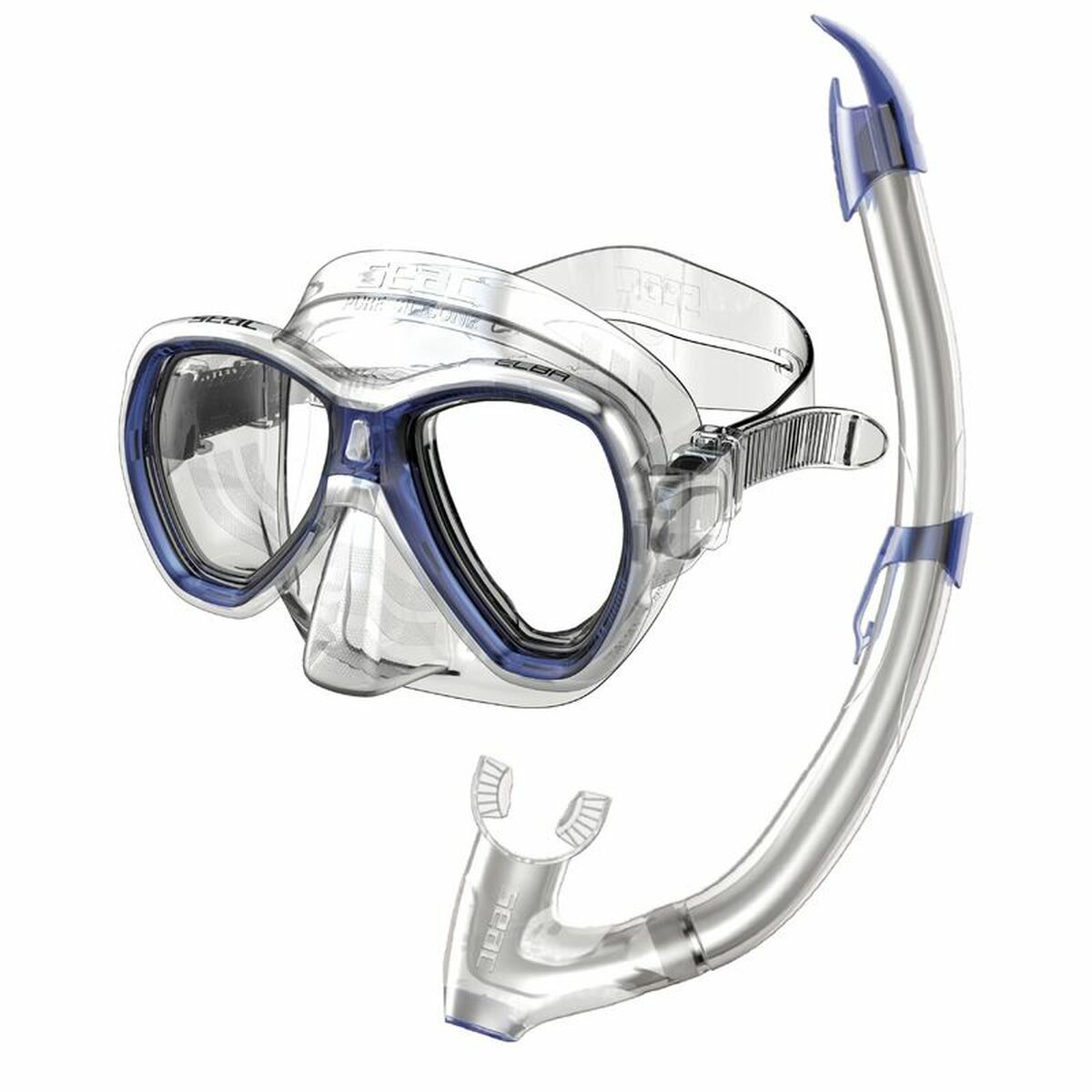 Diving mask Seac 0890073160 Blue-0