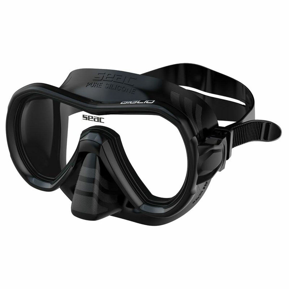 Diving mask Seac 0890055520 Black-4