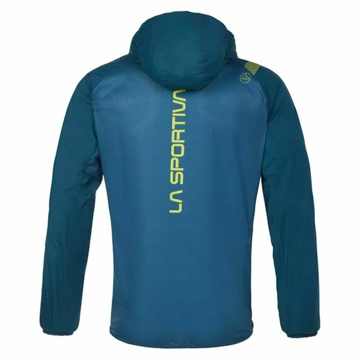 Unisex La Sportiva TRAIL Vento Blue Windcheater Jacket for outdoor adventures and camping from revlando.com.