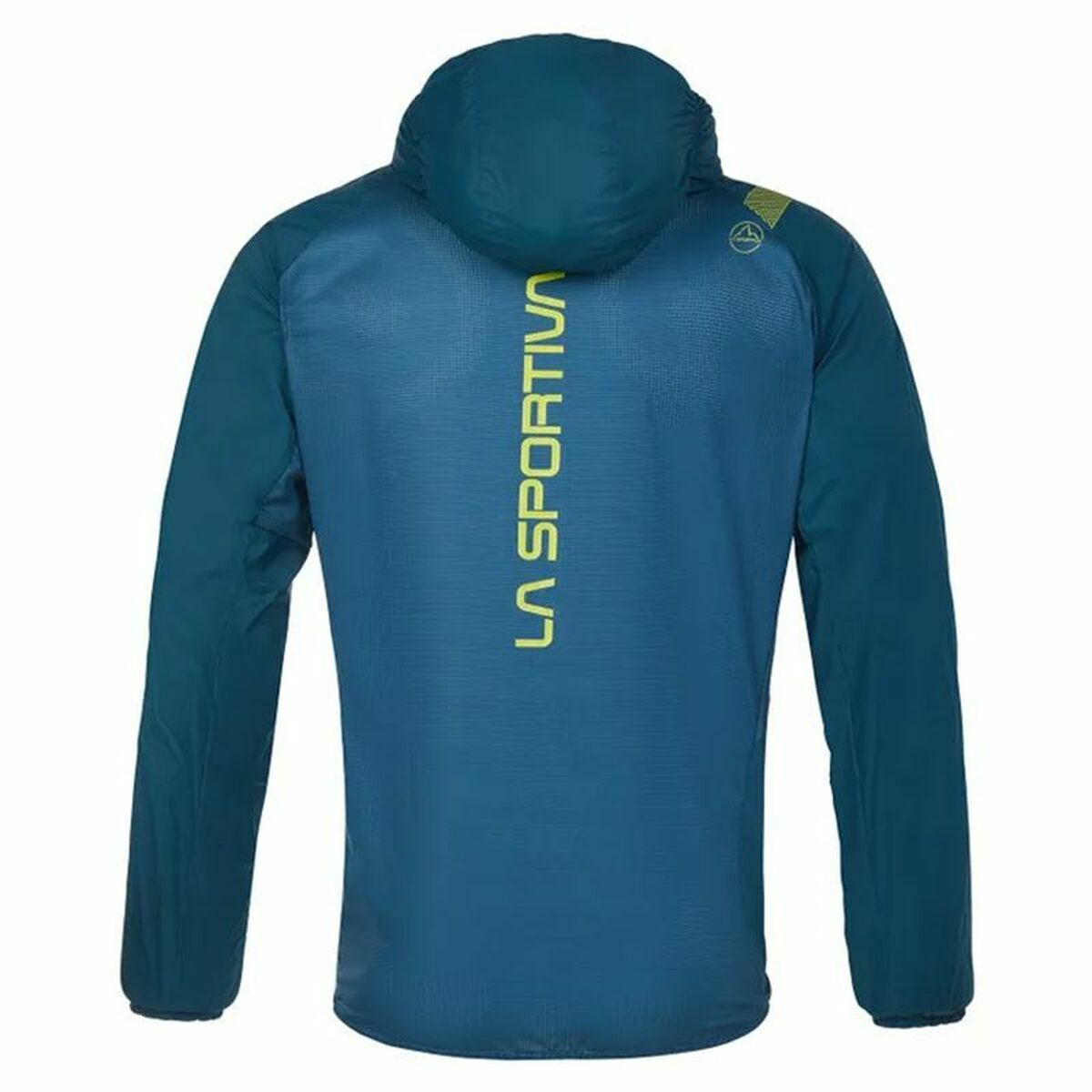 Unisex La Sportiva TRAIL Vento Blue Windcheater Jacket for outdoor adventures and camping from revlando.com.