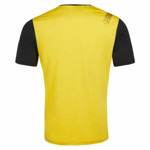 Men’s Short Sleeve T-Shirt La Sportiva Tracer Yellow Black-1