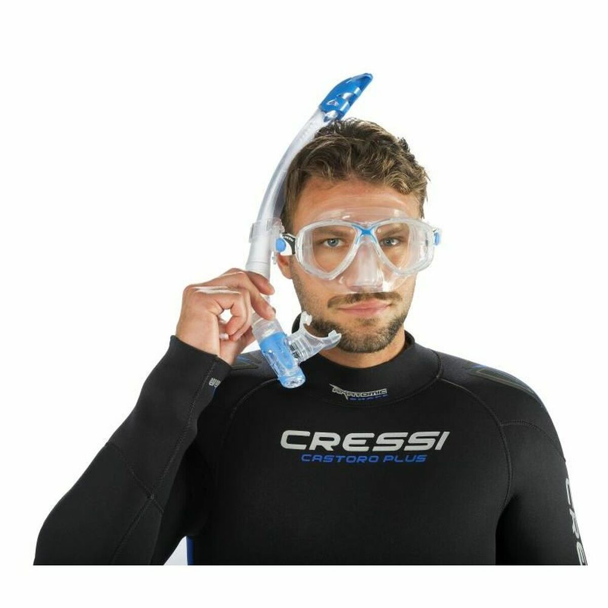 Snorkel Cressi-Sub DM1000052 Blue Adults-0