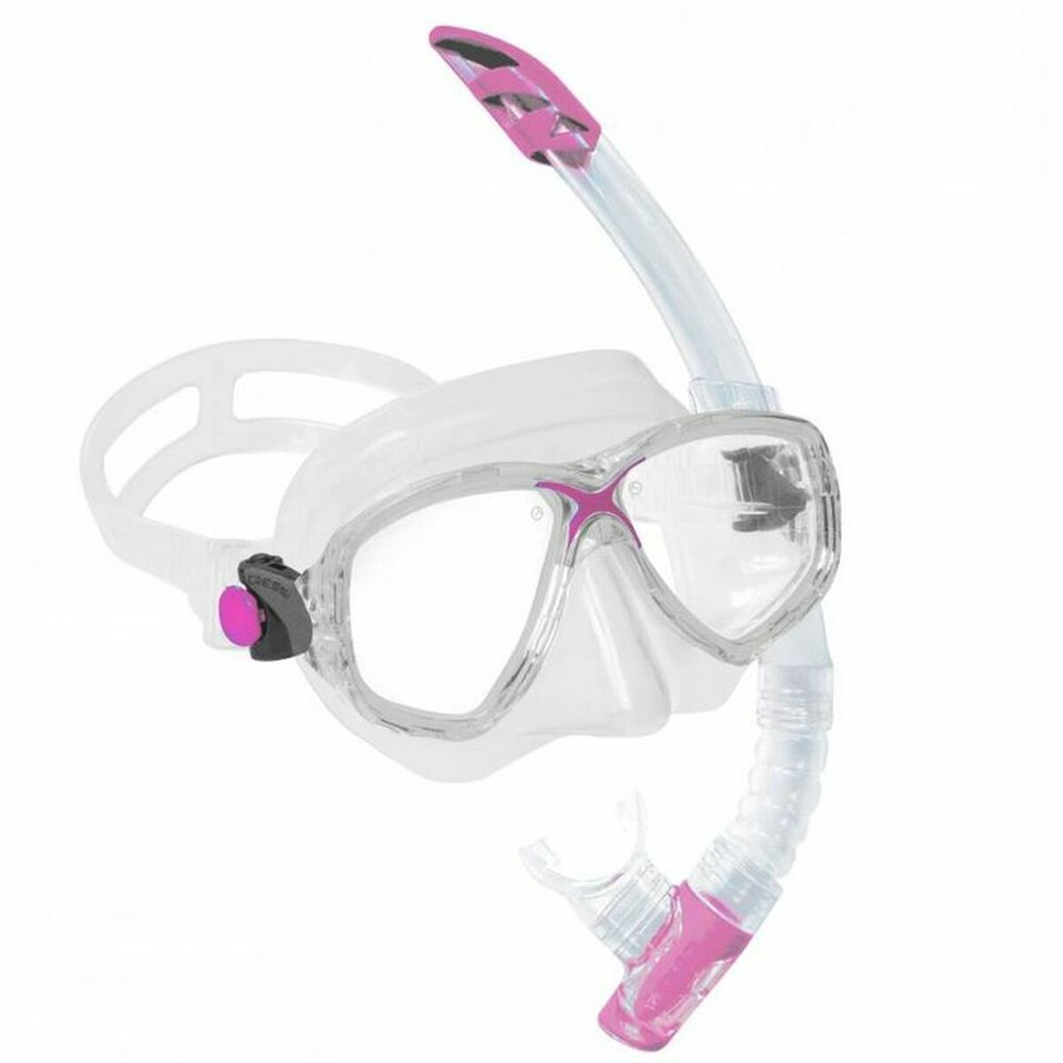 Snorkel Cressi-Sub DM1000054 Pink Adults-4