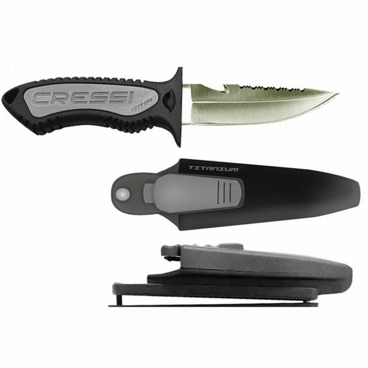 Knife Cressi-Sub  Grip Black-0