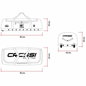 Sports bag Tuna Roll Cressi-Sub XUB976200 120 L-2