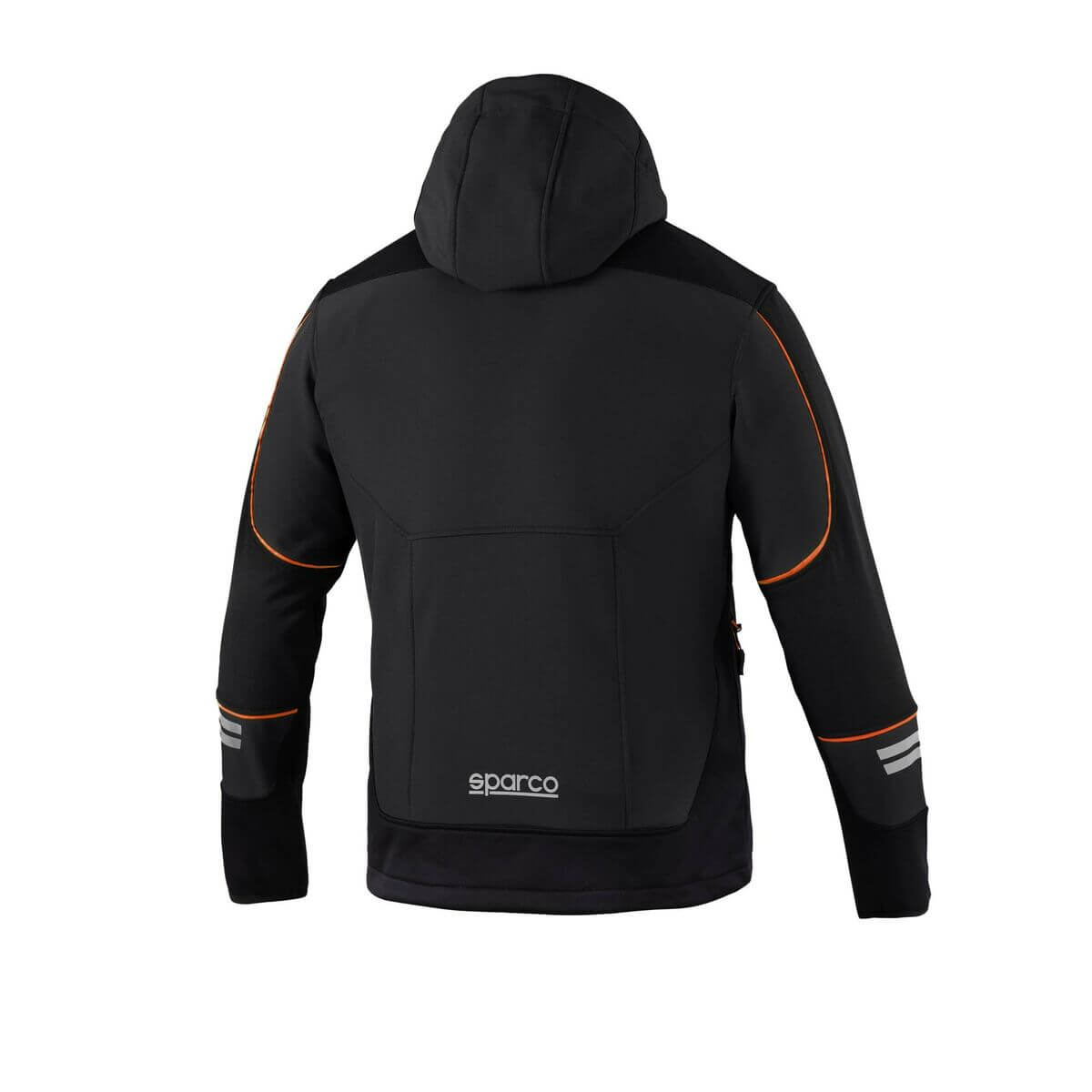 Windcheater Jacket Sparco TECH SOFT-SHELL Black Orange L-0
