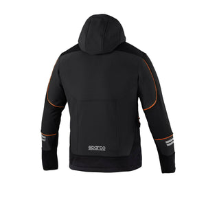 Windcheater Jacket Sparco TECH SOFT-SHELL Black Orange L-1