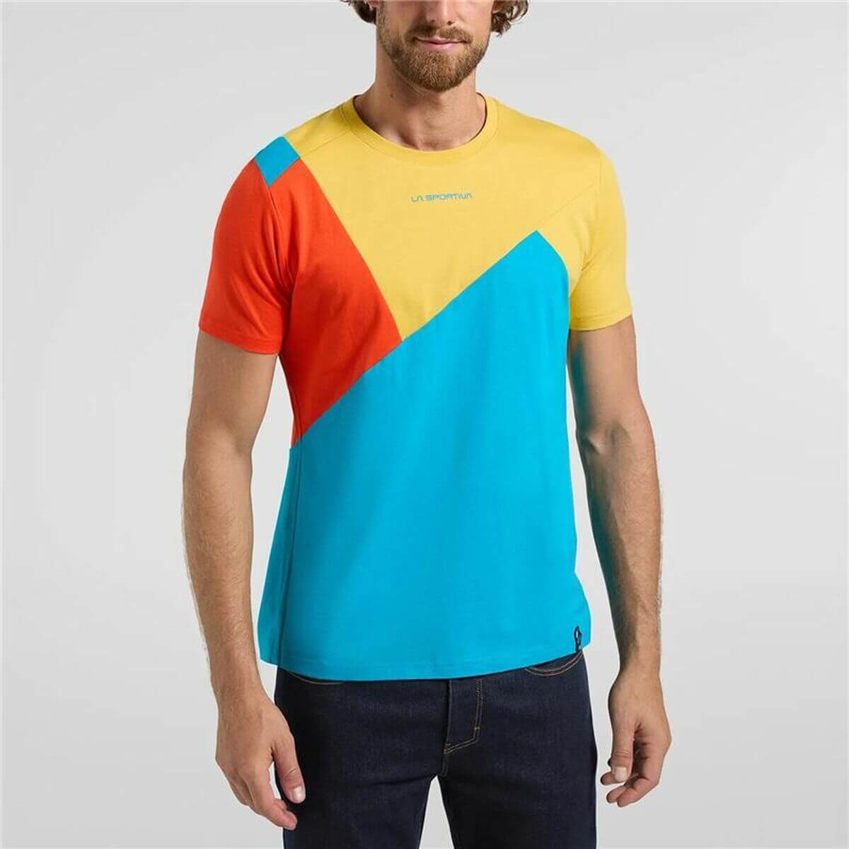 Short-sleeve Sports T-shirt La Sportiva Dude  Indigo-3