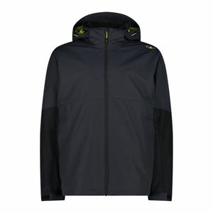 Men's Sports Jacket Campagnolo Zip Detachable Inner Black-0