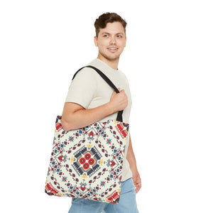 Bolso Tote Bordado Tradicional Búlgaro