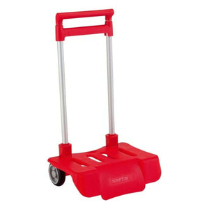Folding Backpack Trolley Safta Red 30 x 85 x 23 cm-0