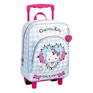 Folding Backpack Trolley Safta Fuchsia 30 x 85 x 23 cm-1