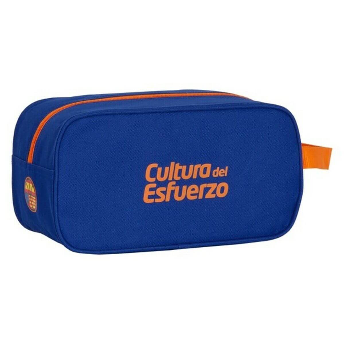 Travel Slipper Holder Valencia Basket Blue Orange (29 x 15 x 14 cm)-0