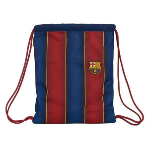 Backpack with Strings F.C. Barcelona Maroon Navy Blue-7