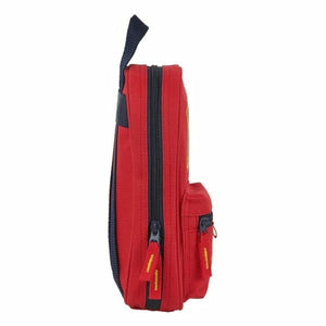Backpack Pencil Case RFEF M847 Red 12 x 23 x 5 cm-2
