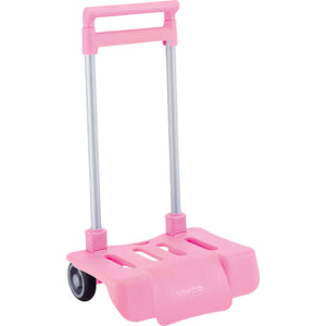 Folding Backpack Trolley Safta Pink 30 x 85 x 23 cm-1