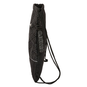 Backpack with Strings Umbro Lima Black 35 x 40 x 1 cm-2