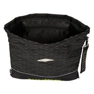 Backpack with Strings Umbro Lima Black 35 x 40 x 1 cm-1