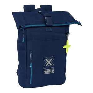 Laptop Backpack Munich Nautic Navy Blue 28 x 42 x 13 cm-0