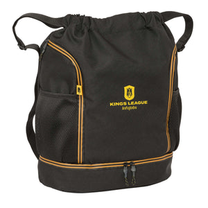 Backpack with Strings Kings League Black 35 x 40 x 1 cm-0