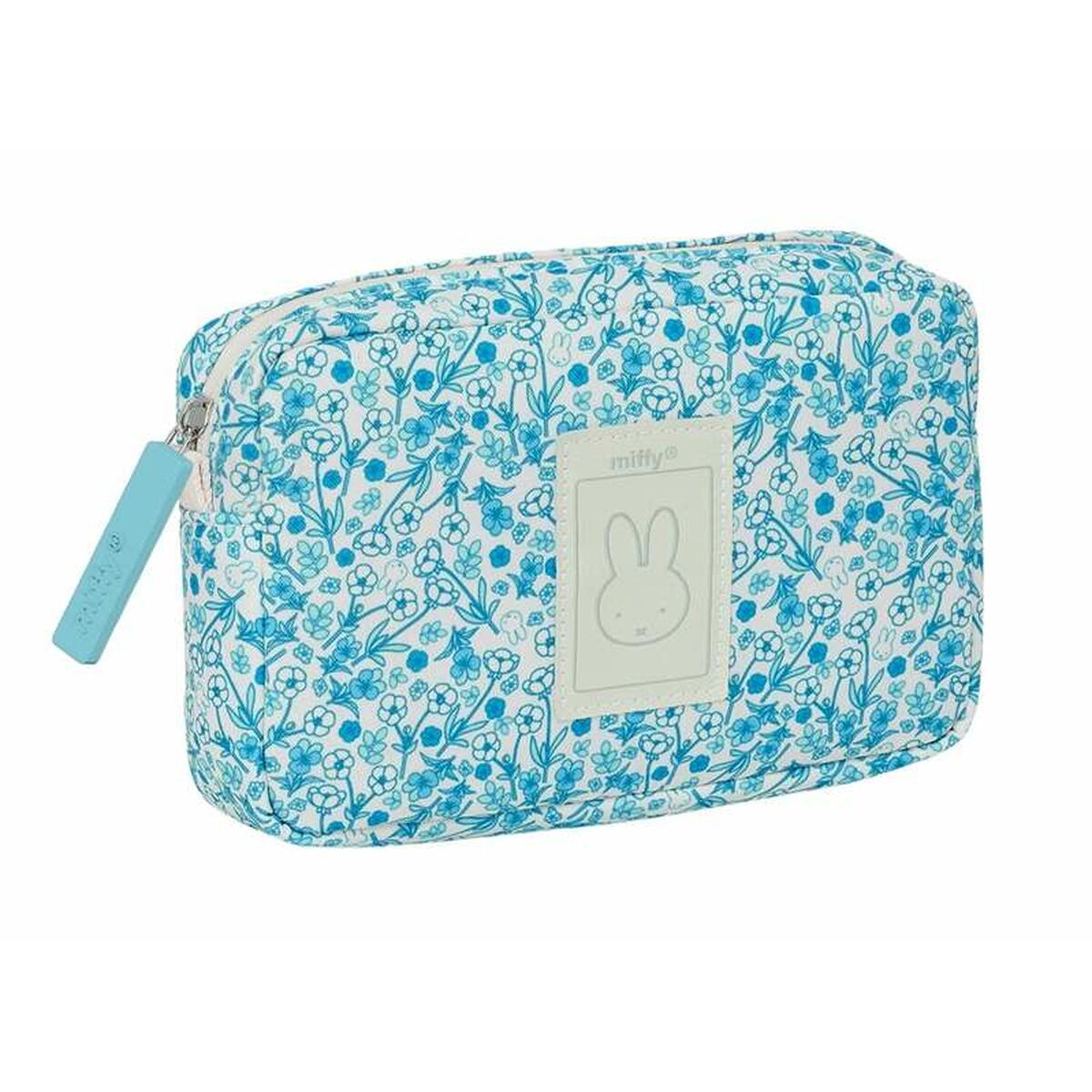 Travel Vanity Case Miffy Garden Turquoise 20 x 13 x 5,5 cm-0