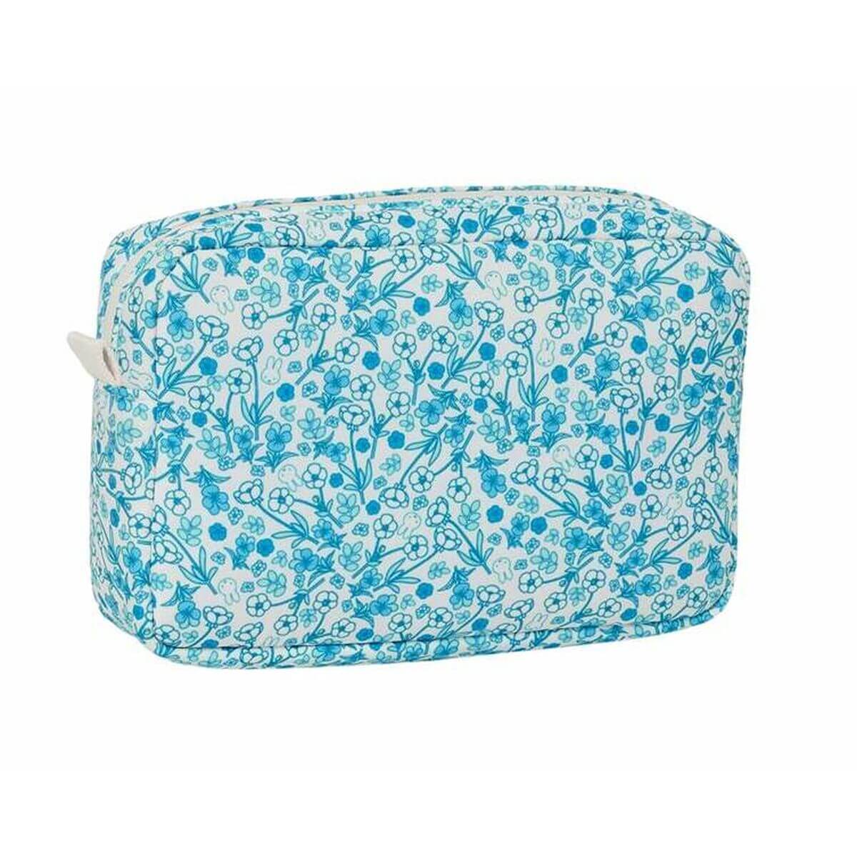 Travel Vanity Case Miffy Garden Turquoise 20 x 13 x 5,5 cm-5