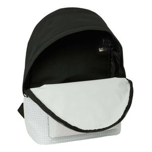 Laptop Backpack Real Madrid C.F. 24/25 White Grey 31 x 44 x 18 cm 15,6"-3