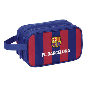 Travel Vanity Case F.C. Barcelona 24/25 Maroon Navy Blue Sporting 26 x 15 x 12.5 cm-0