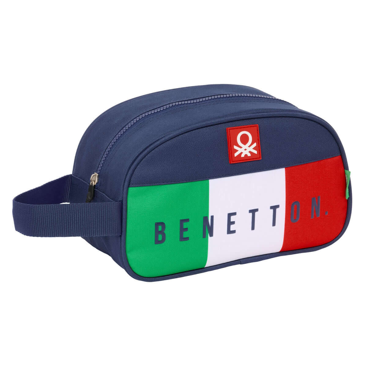 Travel Vanity Case Benetton Flag Navy Blue 26 x 15 x 12 cm-0