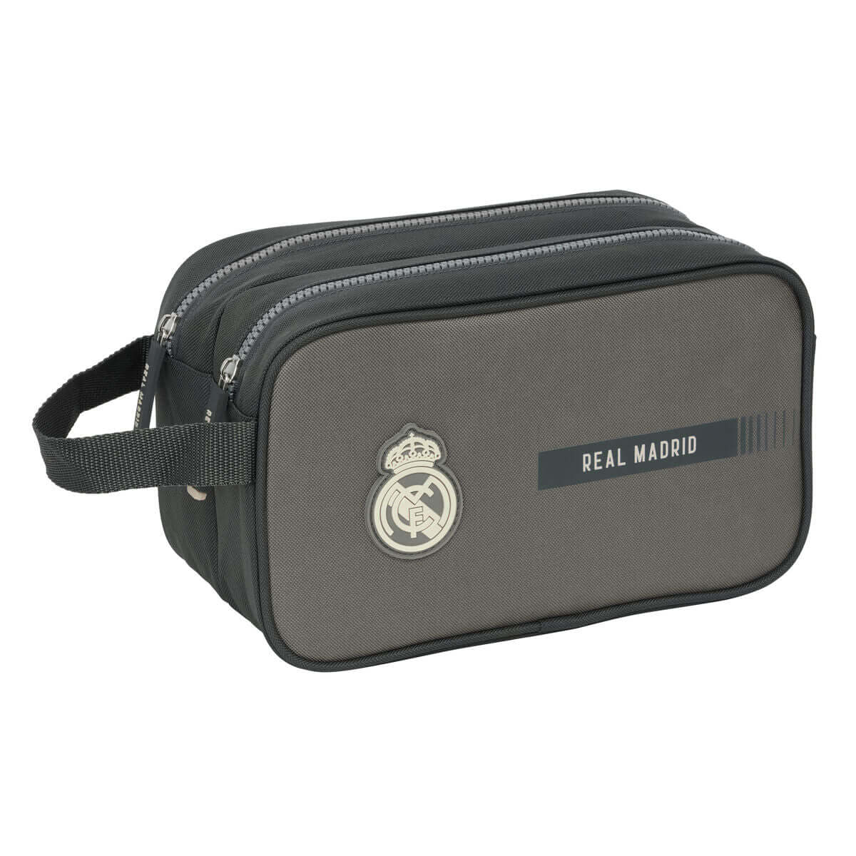Travel Vanity Case Real Madrid C.F. Grey Sporting 26 x 15 x 12.5 cm-0
