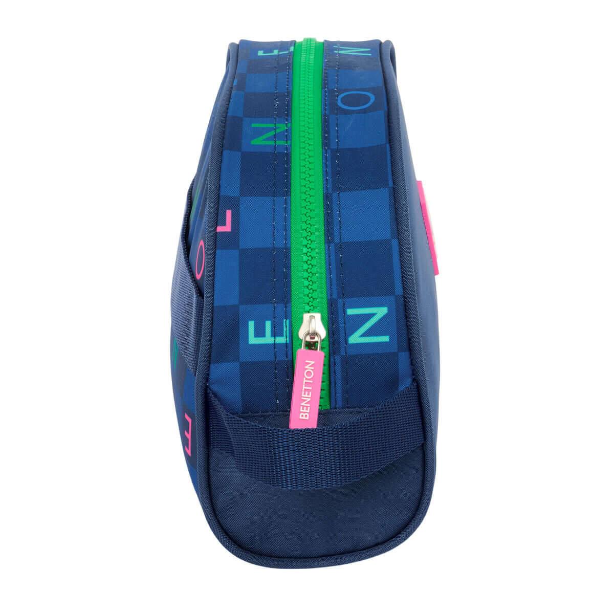 Travel Vanity Case Benetton Damero Navy Blue 28 x 18 x 10 cm-2