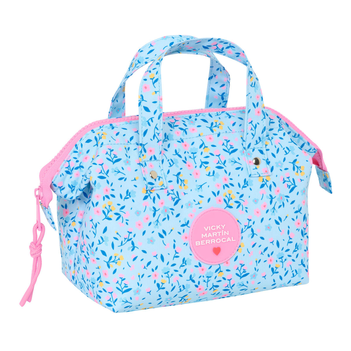 Travel Vanity Case Vicky Martín Berrocal Paraíso Pink Light Blue 26.5 x 17.5 x 12.5 cm-0