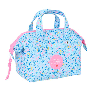 Travel Vanity Case Vicky Martín Berrocal Paraíso Pink Light Blue 26.5 x 17.5 x 12.5 cm-0